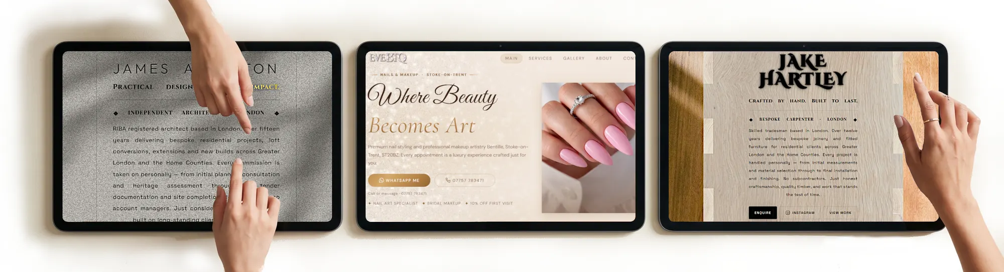 Landing page examples