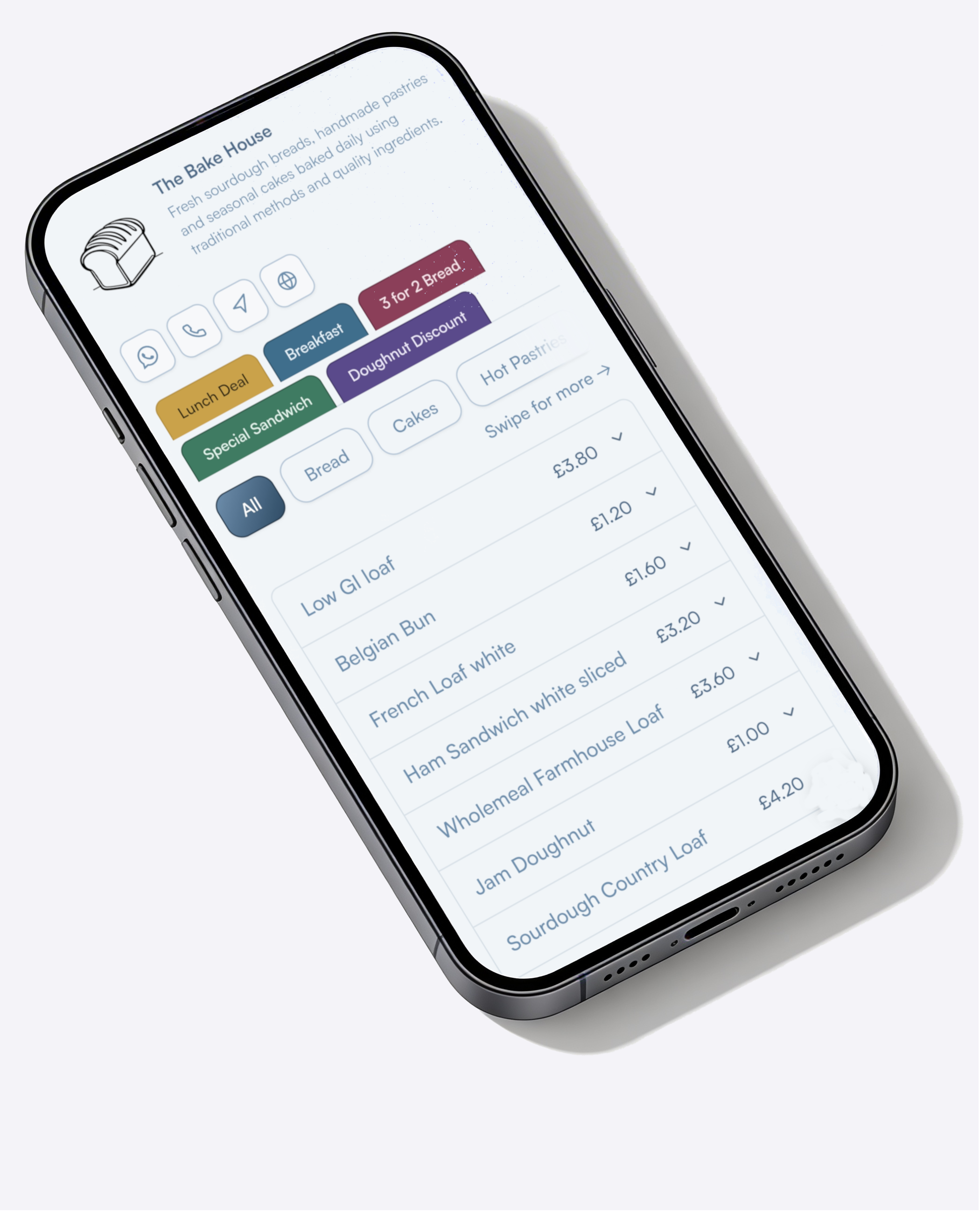 WorkSlot App on mobile